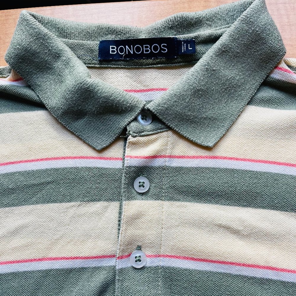 Bonobos men's polo shirt L
